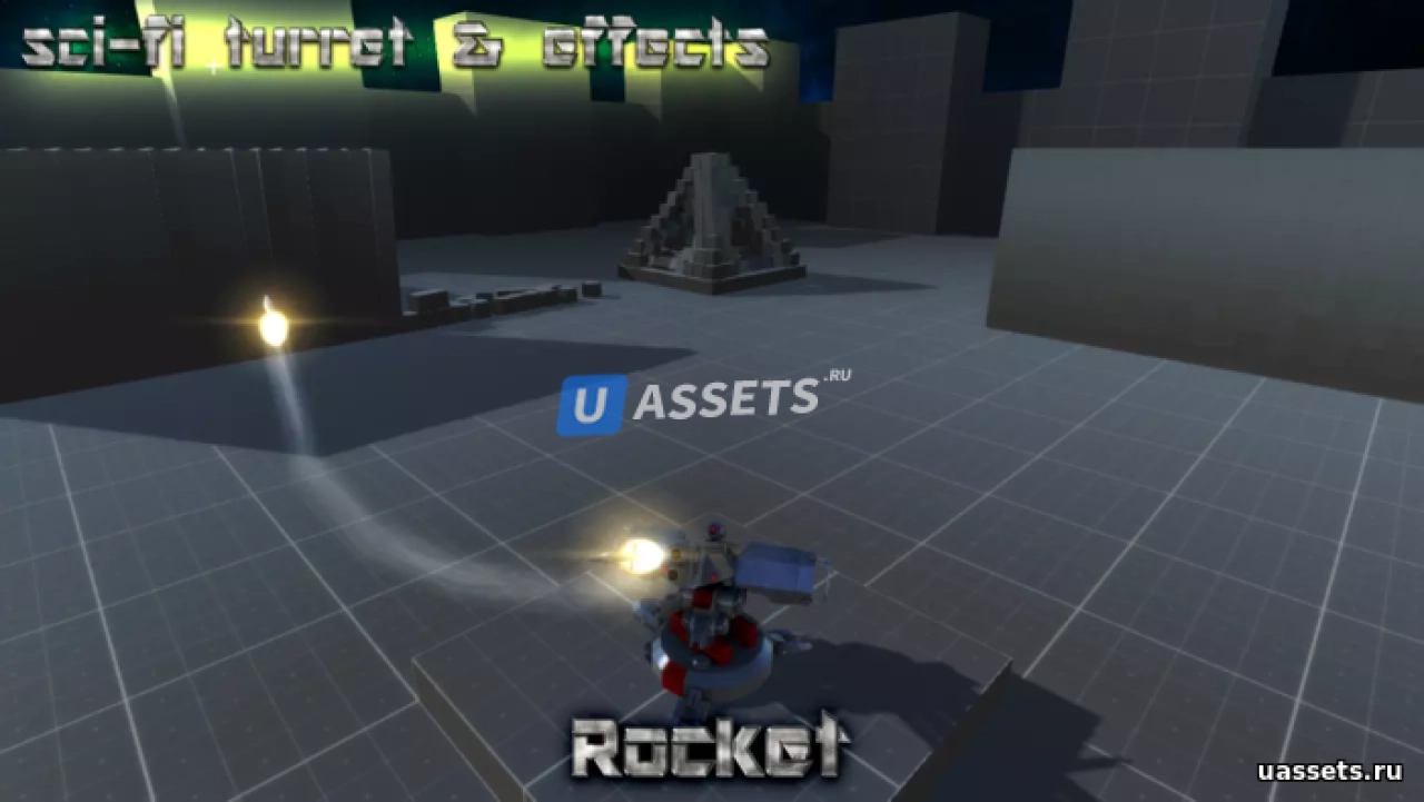 Screenshot #4 - Sci-Fi Turret & Effects