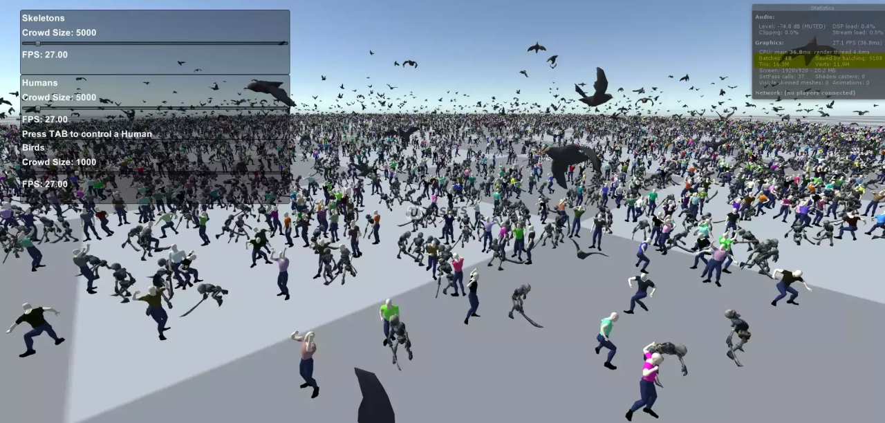 Screenshot #1 - Mesh Animator - Animate massive crowds