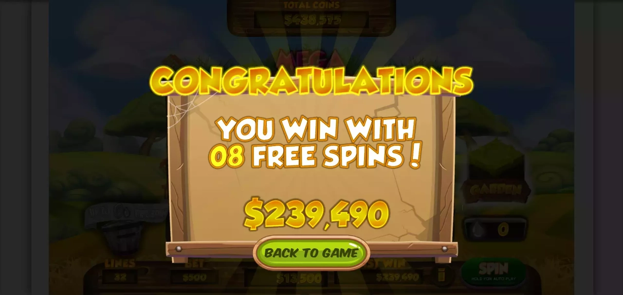 Screenshot #3 - Slot Machine Garden