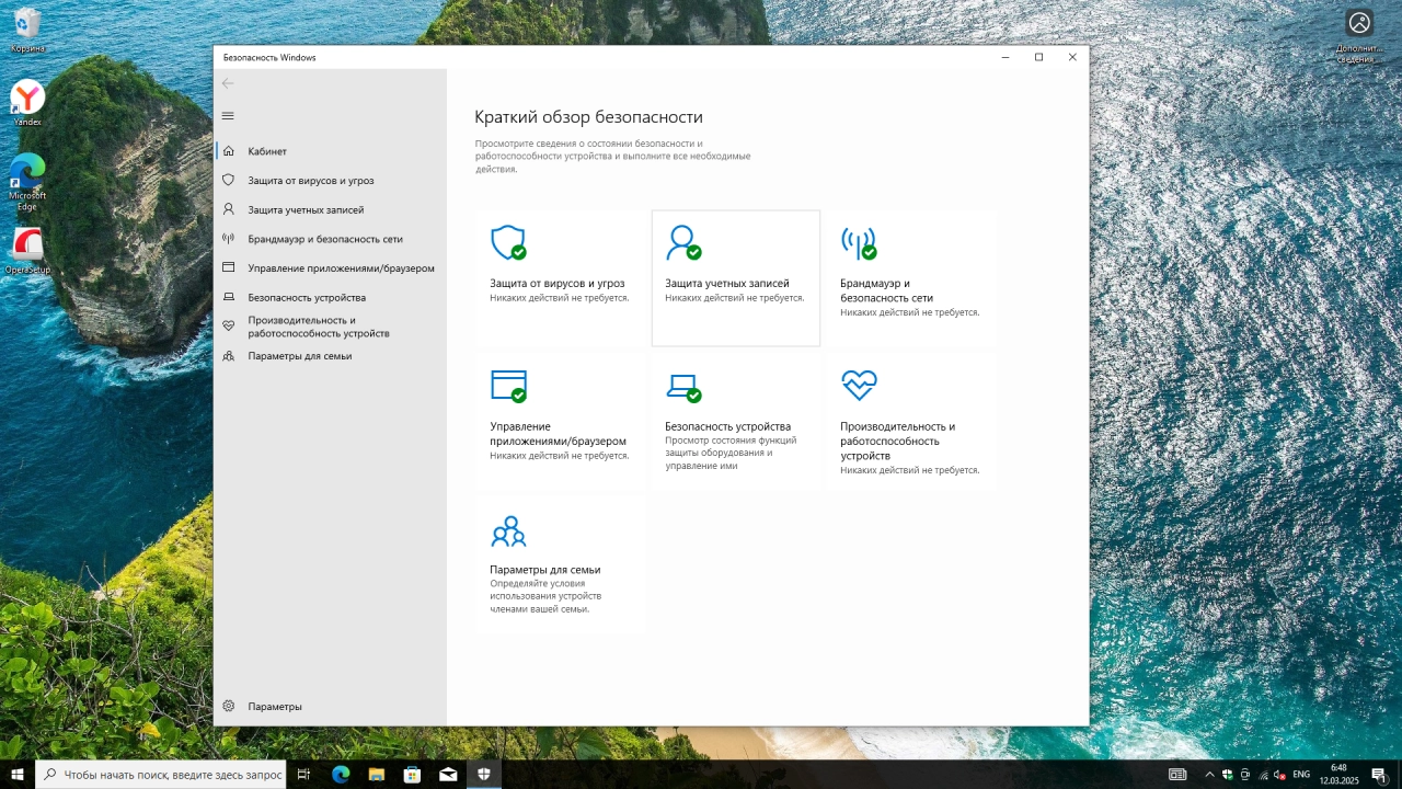 Screenshot #5 - Windows 10 Pro 22H2 Build 19045.5608 Full Март 2025