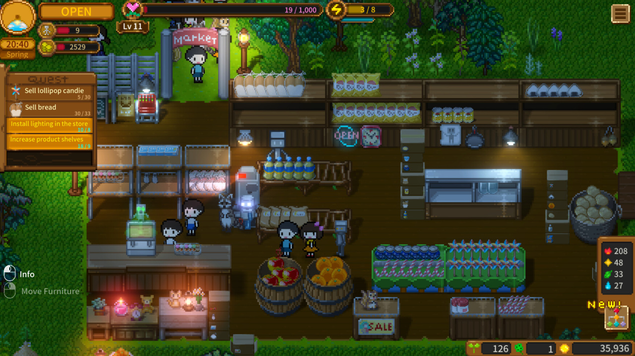 Screenshot #4 - Sky End Market