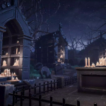 Screenshot #2 - Graveyard - Cemetery - Stylized Graveyard - Stylized Cemetery