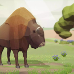 Screenshot #3 - Low Poly Animated Prehistoric Animals