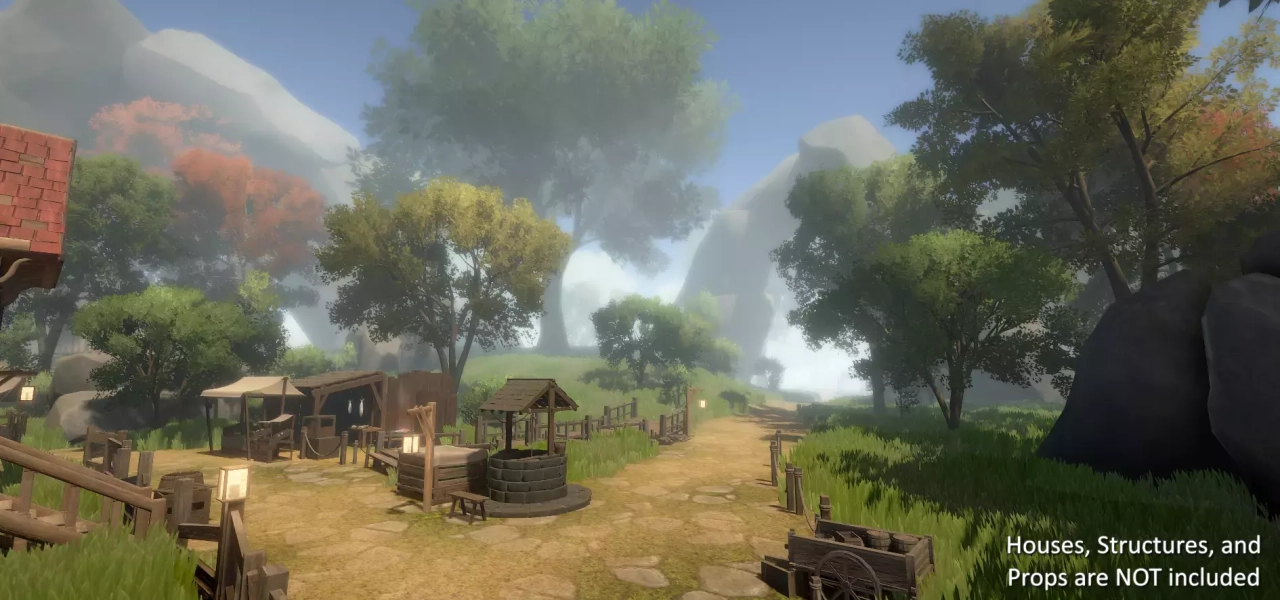 Screenshot #3 - Stylized Trees and Foliage