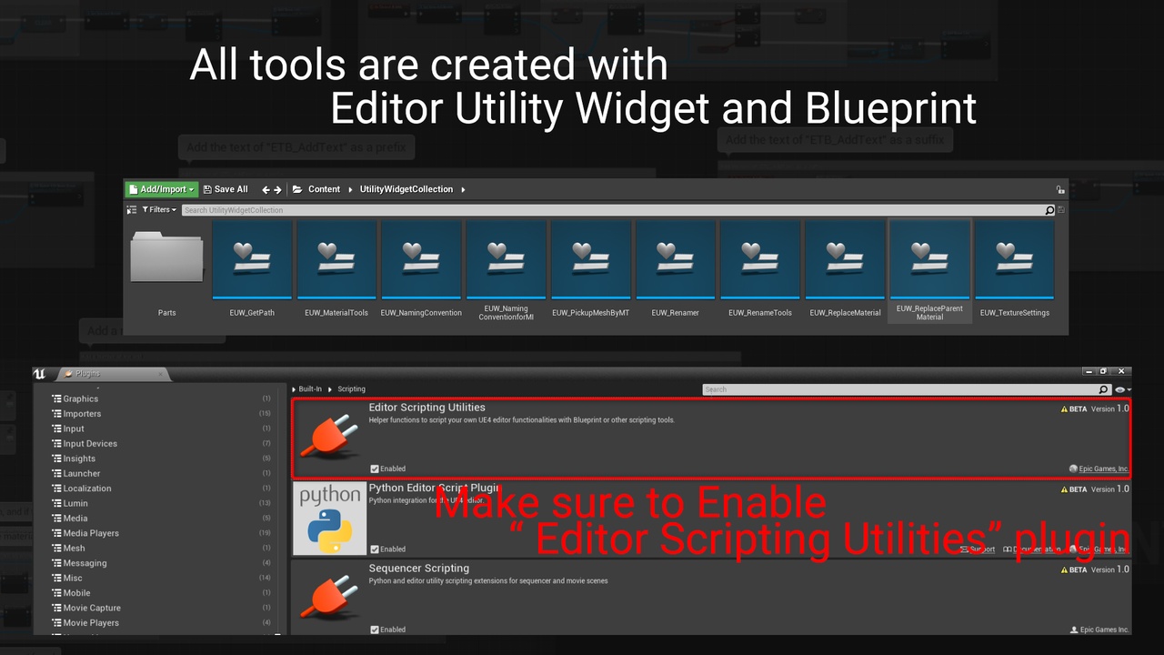 Screenshot #2 - Editor Utility Collection UE5.1+