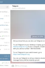 Screenshot #1 - Telegram Messenger