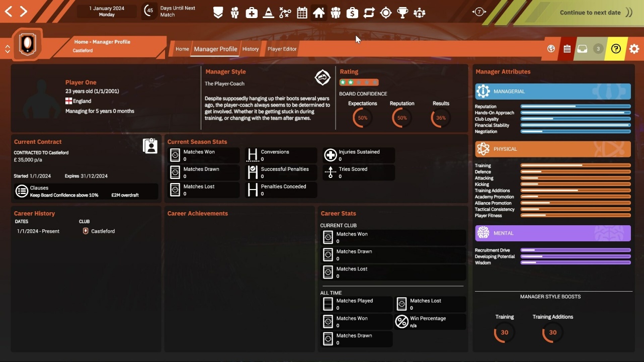 Screenshot #5 - Rugby League Team Manager 4