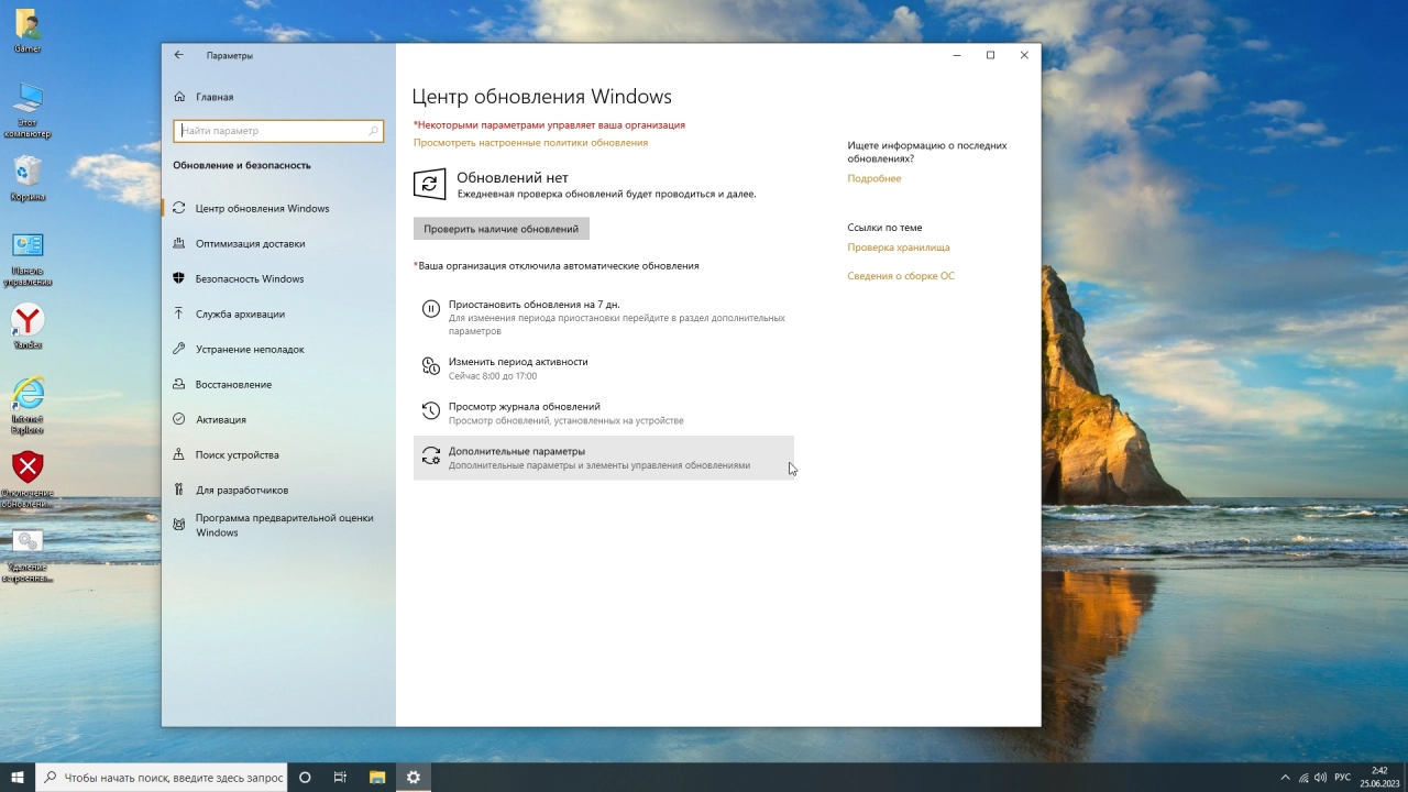 Screenshot #4 - Windows 10 Pro 20H2 19042.508 игровая сборка