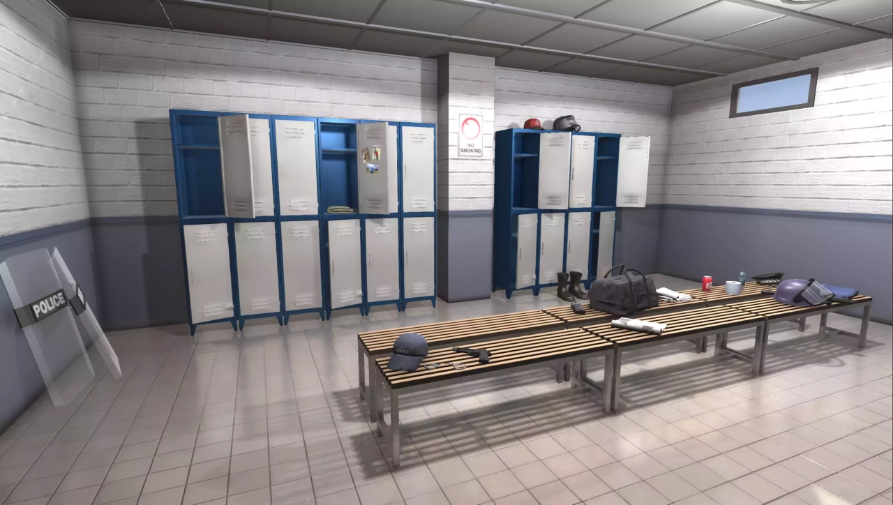Screenshot #3 - Police Changing Room