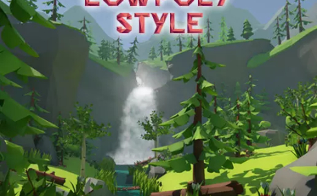 Lowpoly Style Forest Environment