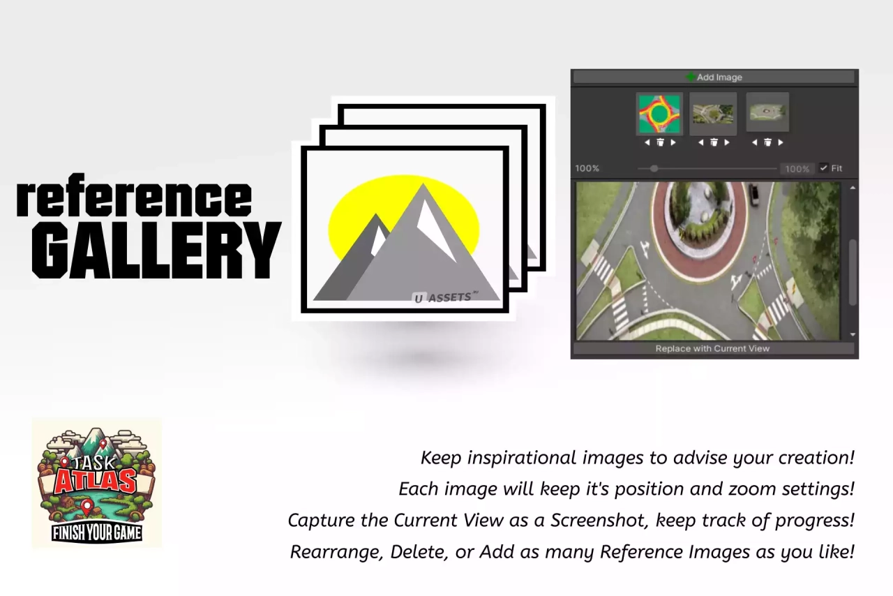 Screenshot #2 - Task Atlas - Tasks, Stickies, Maps, Reference Galleries and more!