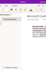 Screenshot #1 - Microsoft OneNote