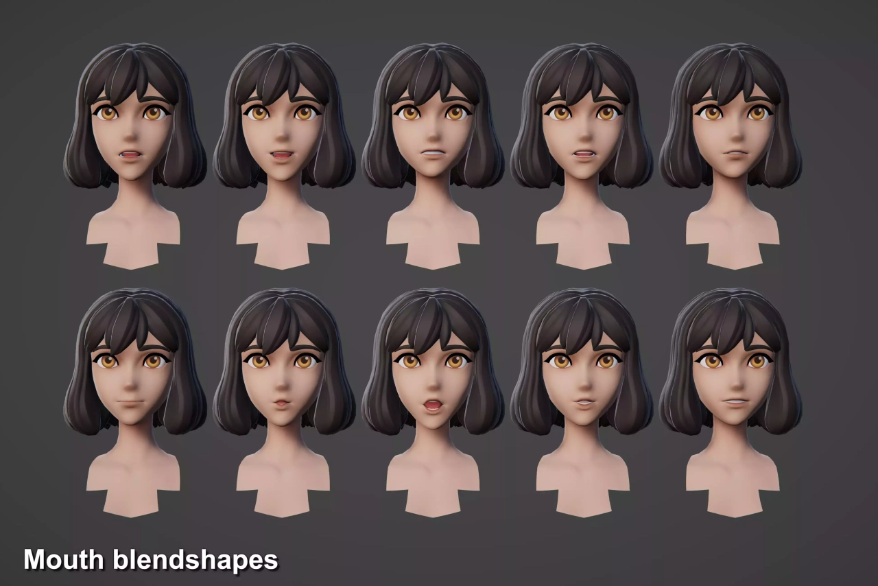 Screenshot #2 - Modular Stylized Character
