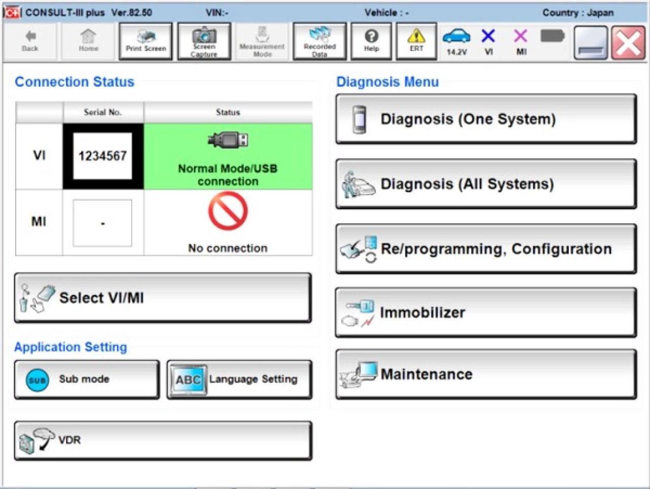 Screenshot #1 - Nissan Consult 3 plus v82.50+ PASSTHRU