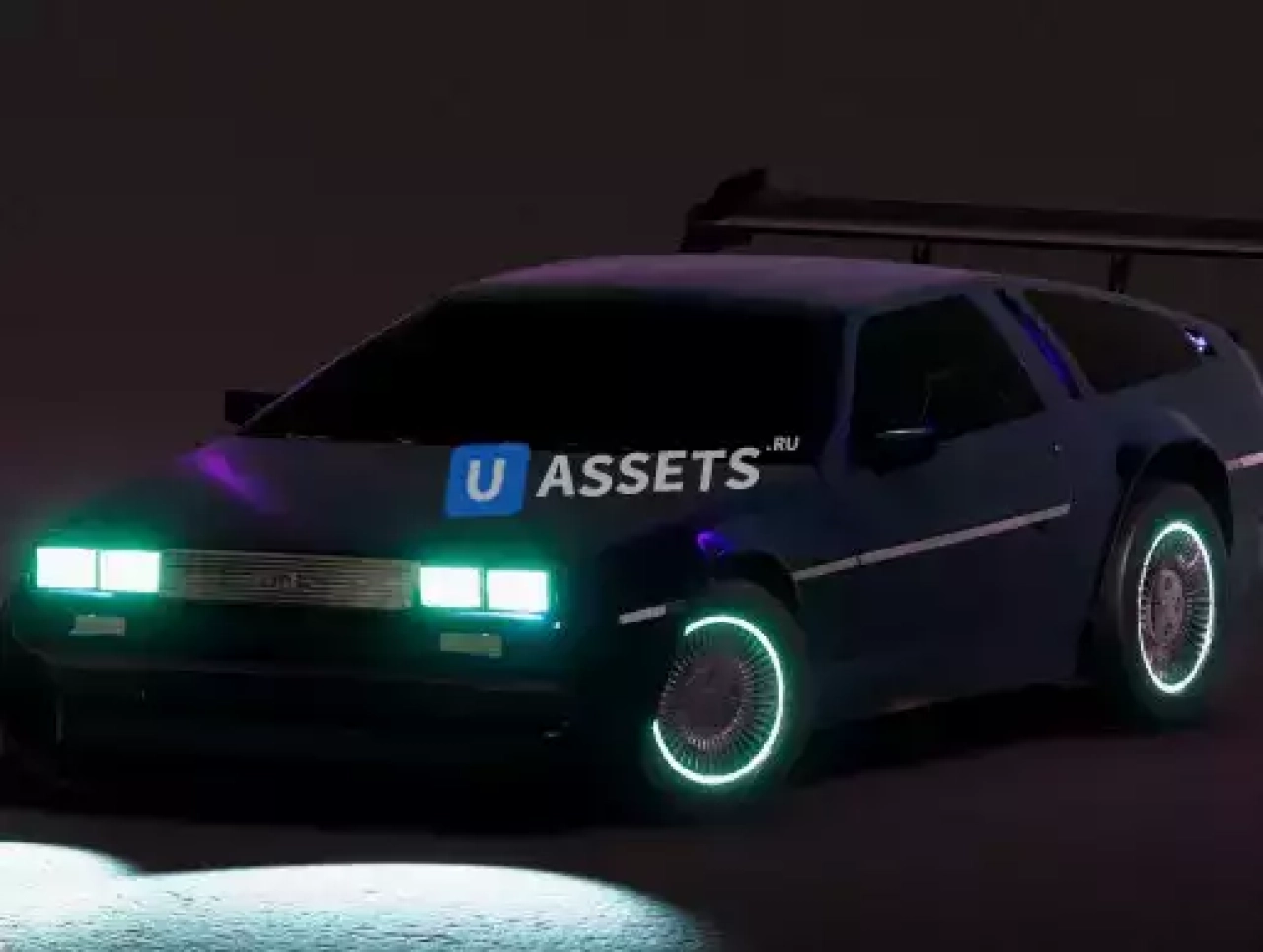 Screenshot #1 - Cyberpunk Sports Car