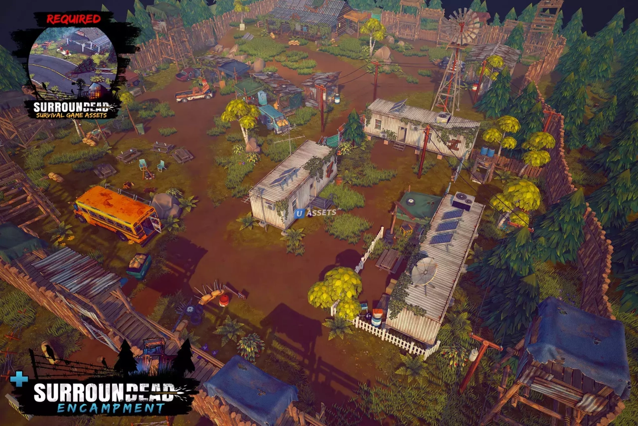 Screenshot #1 - SurrounDead - Encampment
