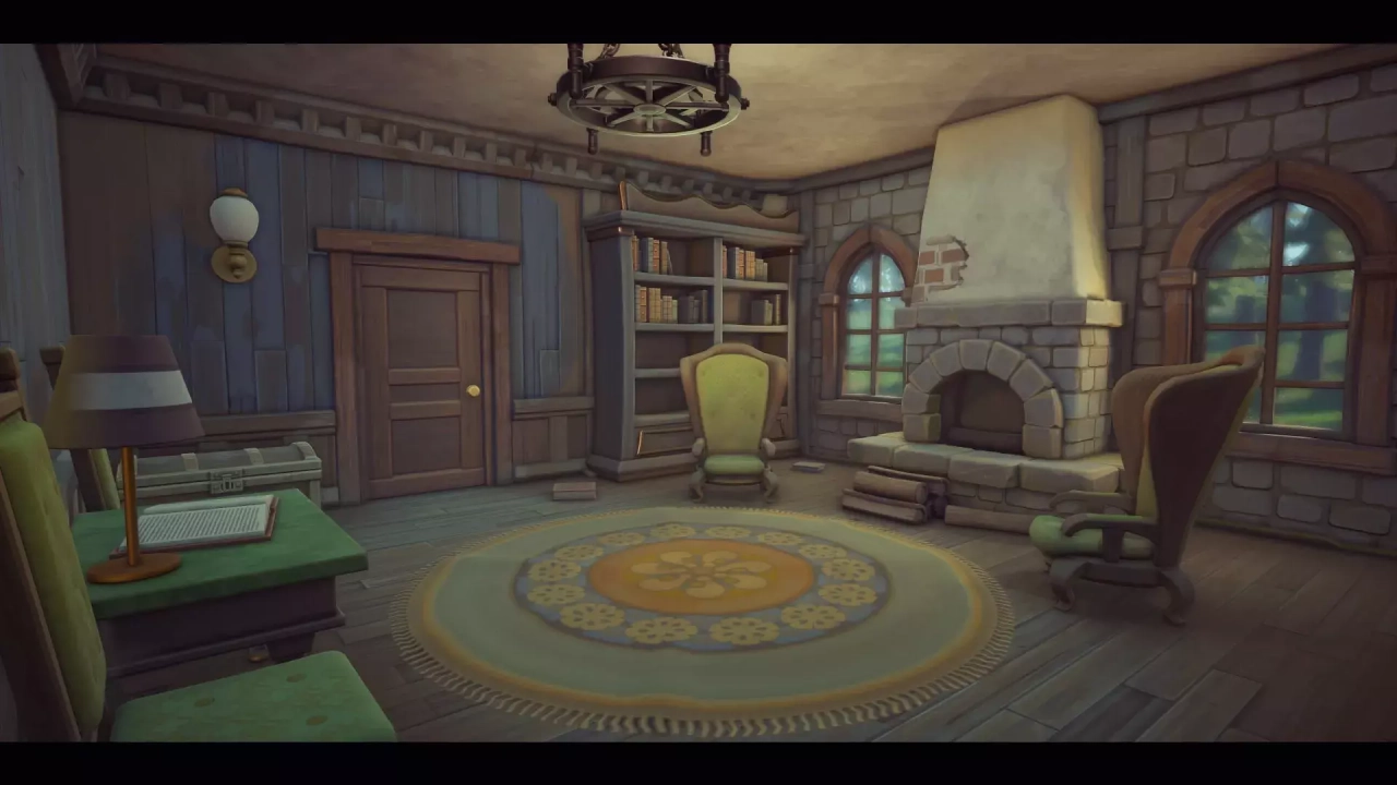 Screenshot #4 - Stylized Medieval House