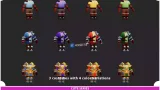Screenshot #3 - Male Knight Modular Pack 01 Cute Series