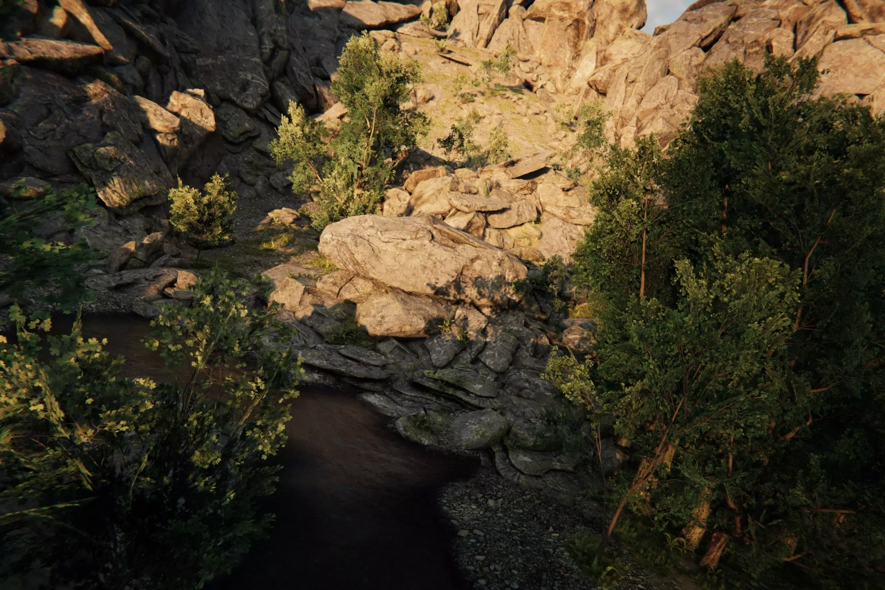 Screenshot #1 - Mountain Lake - Forest Pack