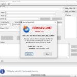 Screenshot #1 - BDtoAVCHD 3.1.1