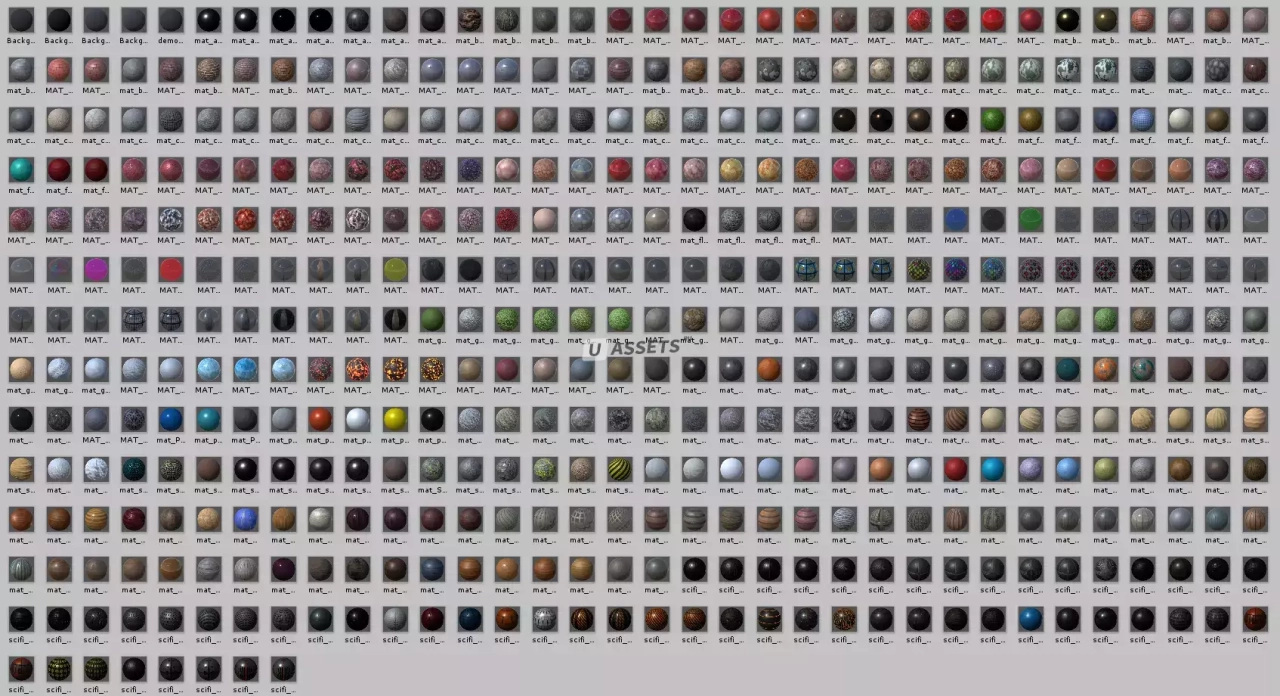 Screenshot #2 - PBR Material Bundle Vol1 (445)