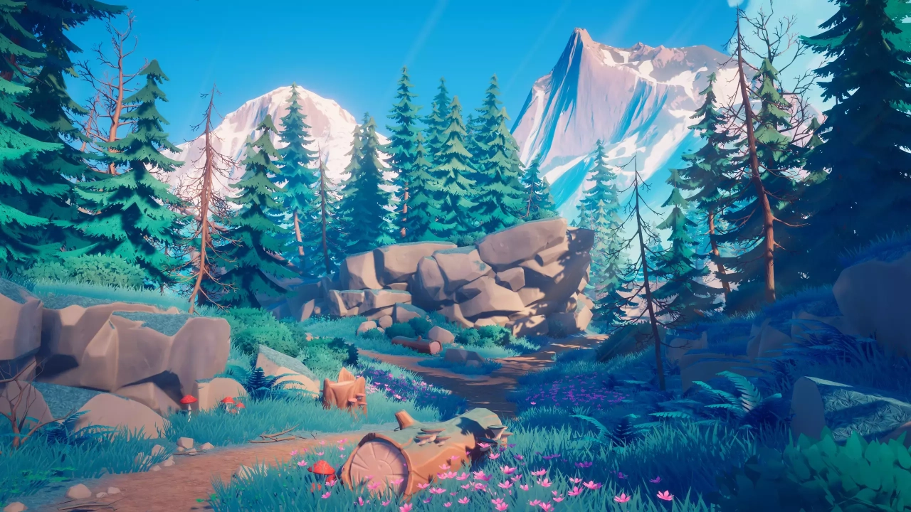 Screenshot #1 - HIGHLANDS - Stylized Environment