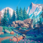 Screenshot #1 - HIGHLANDS - Stylized Environment