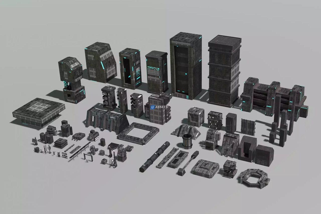 Screenshot #2 - Greeble City KIT