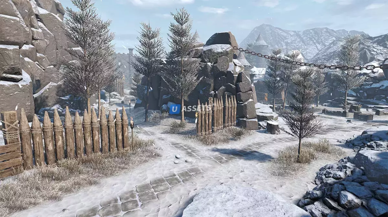 Screenshot #4 - Frozen Fortress - Environment