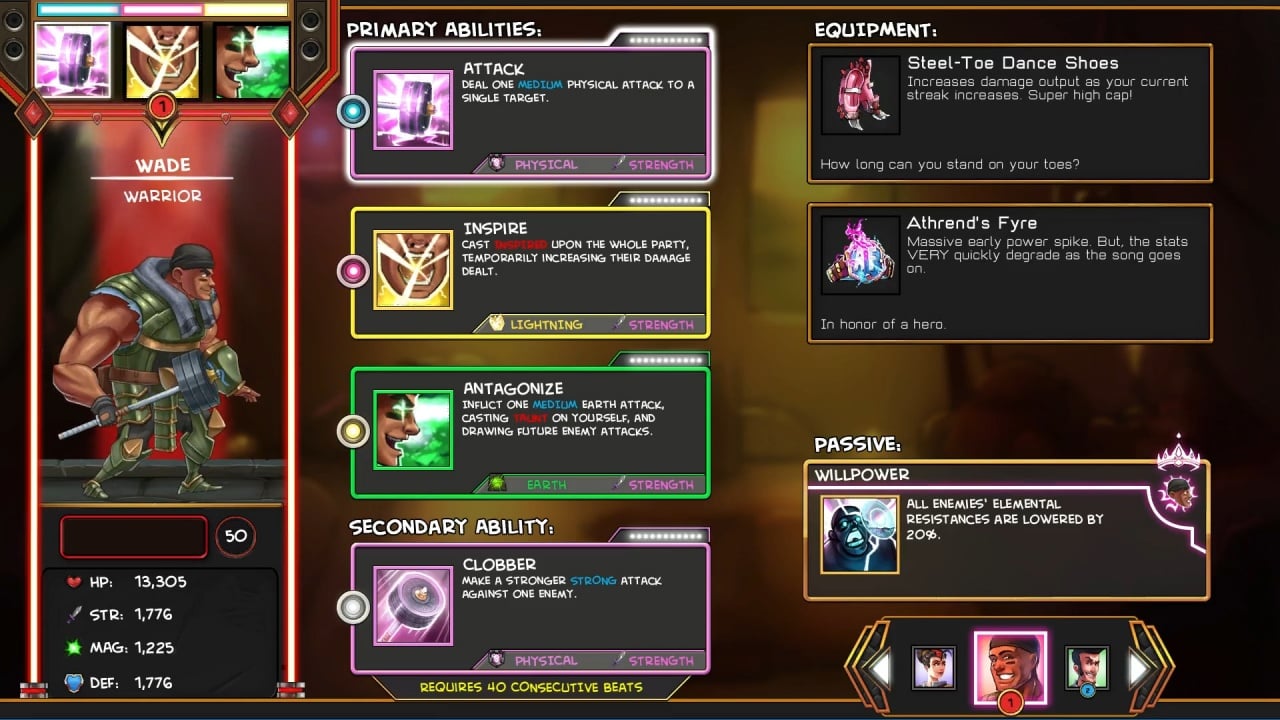 Screenshot #3 - The Metronomicon: Slay The Dance Floor