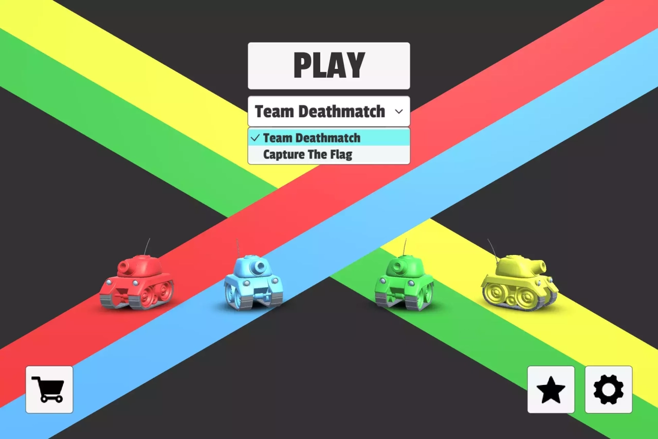 Screenshot #1 - Tanks Multiplayer (Netcode, Photon)
