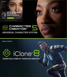 Reallusion Character Creator v5.07 and iClone v8.71 metadata included