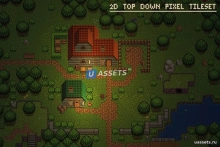 2D Top down pixel tilese