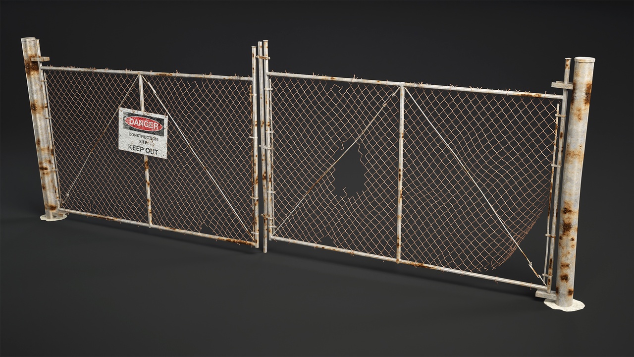Screenshot #2 - Ghost Town VOL.3 - Modular Fences for Unreal Engine