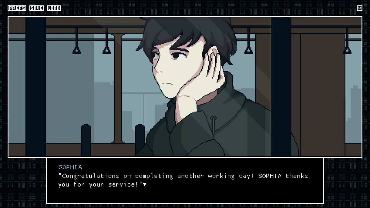 Screenshot #1 - Twilight Town: A Cyberpunk Day In Life