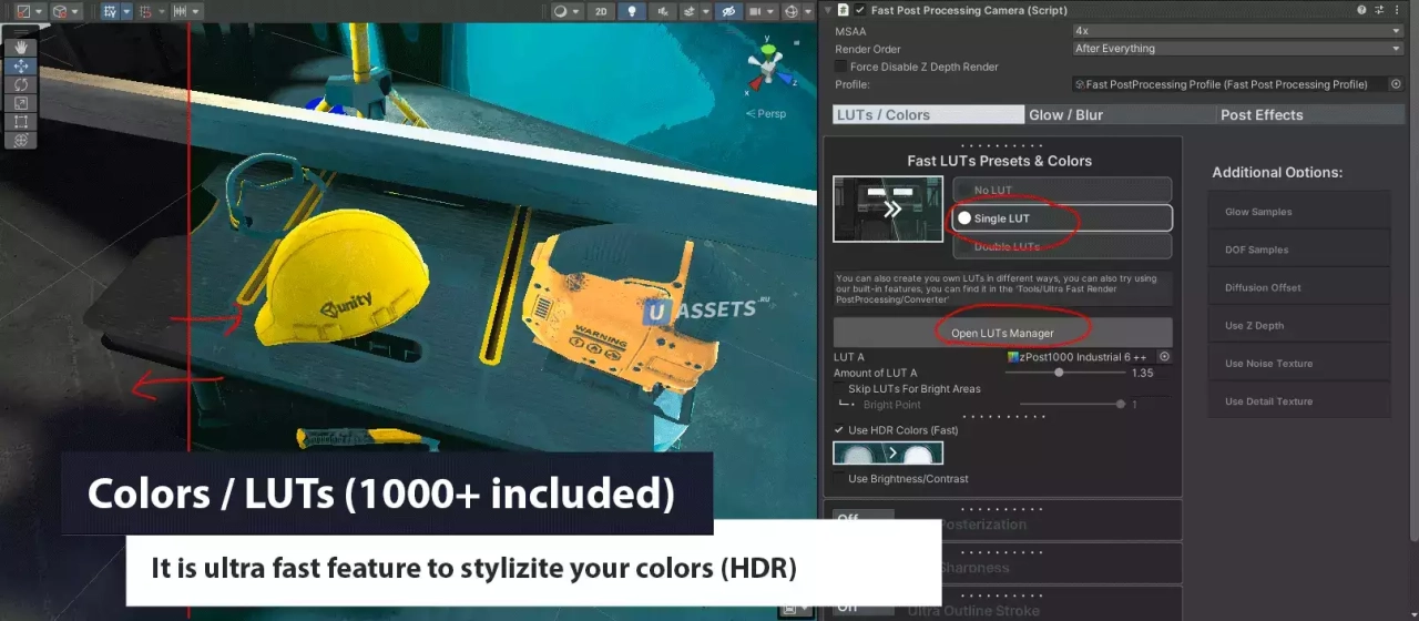 Screenshot #4 - UFP - Ultra Fast PostProcessing (URP, Default)