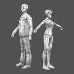 Screenshot #4 - Low Poly Civilian Character Pack