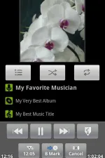 Screenshot #2 - AB AUDIO REPEAT PLAYER 4.1.1