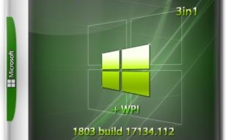 Windows 10 {3in1} x64 +WPI / by AG / 06.2018 [17134.112 AutoActiv]