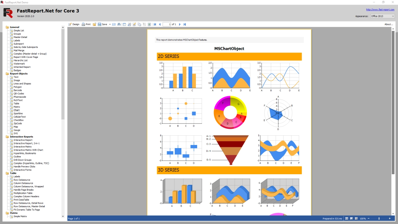 Screenshot #1 - FastReport.Net & FastReport.Core v2026.2.1