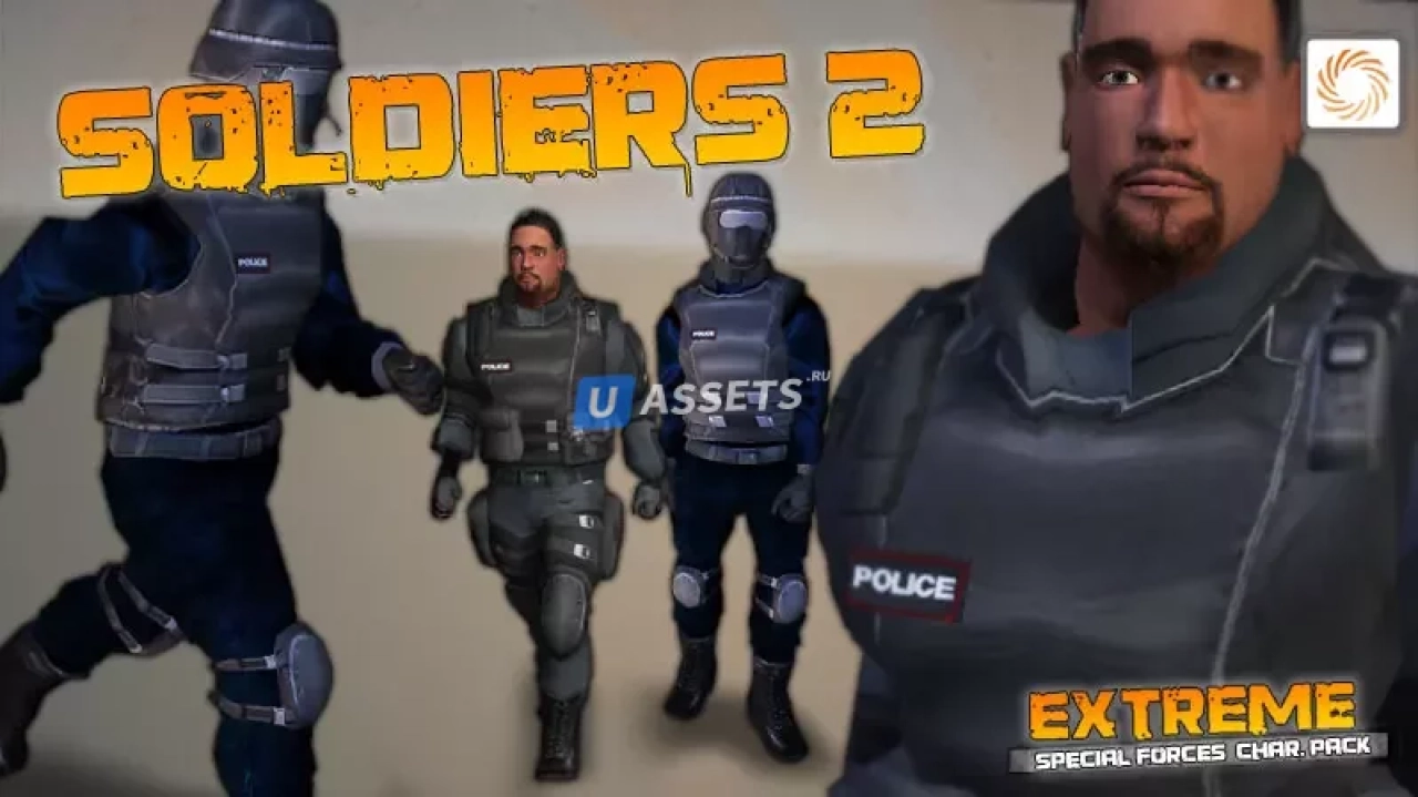 Screenshot #3 - Extreme Special Forces Character Pack
