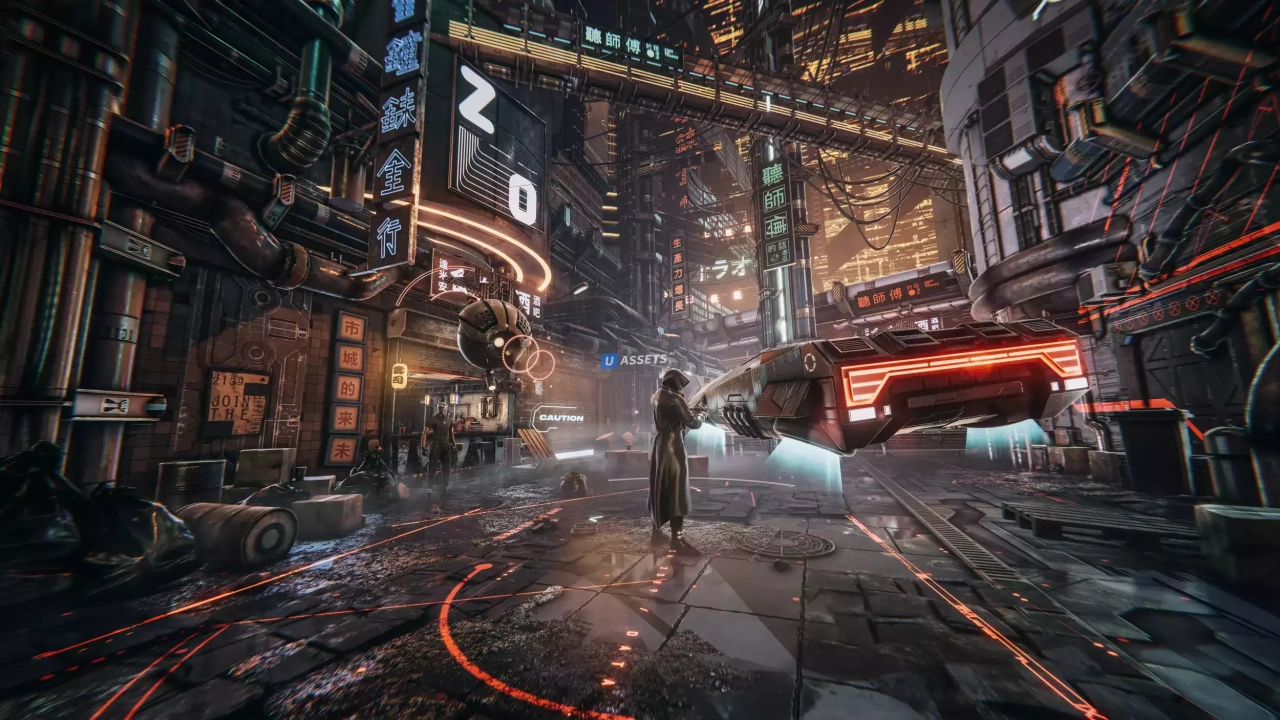 Screenshot #1 - The Hunt - Cyberpunk Pack