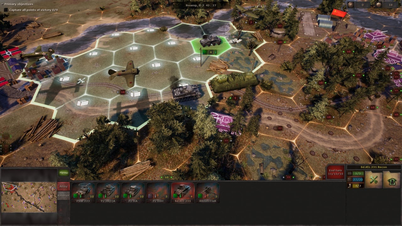 Screenshot #11 - Panzer Strategy