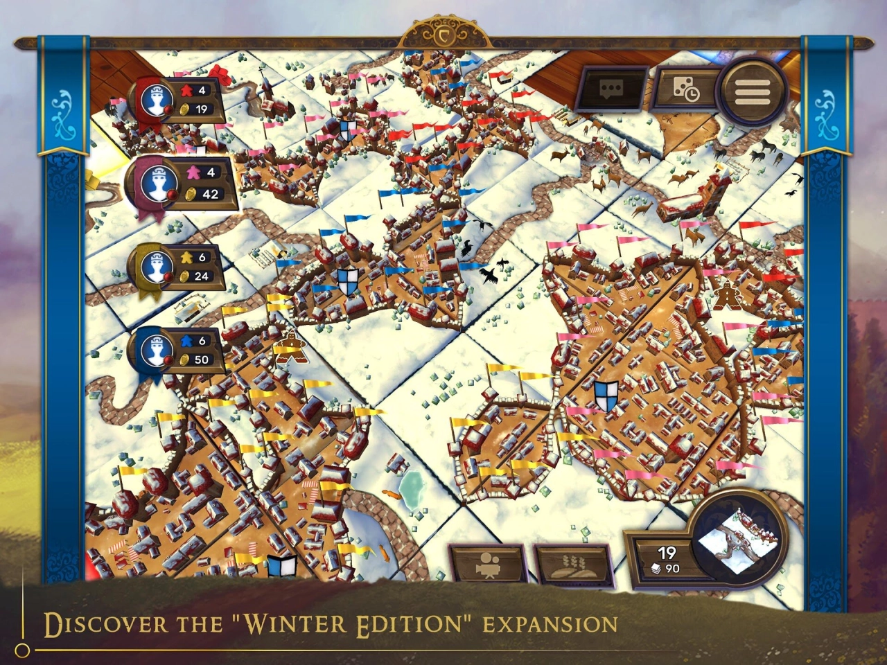 Screenshot #7 - CARCASSONNE - TILES & TACTICS 1.8