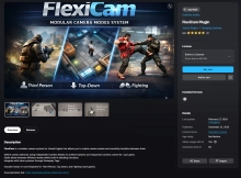 FlexiCam Plugin  – модульная система камер для Unreal Engine