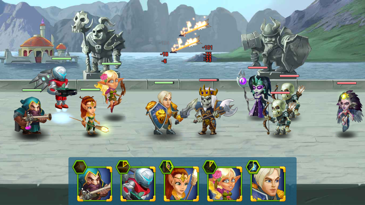 Screenshot #3 - BATTLE ARENA: HEROES ADVENTURE 6.0.8711