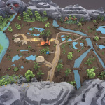 Screenshot #4 - Ultimate Low Poly Mining, Cave & Blacksmith Pack - Ores, Gems, Props, Tools