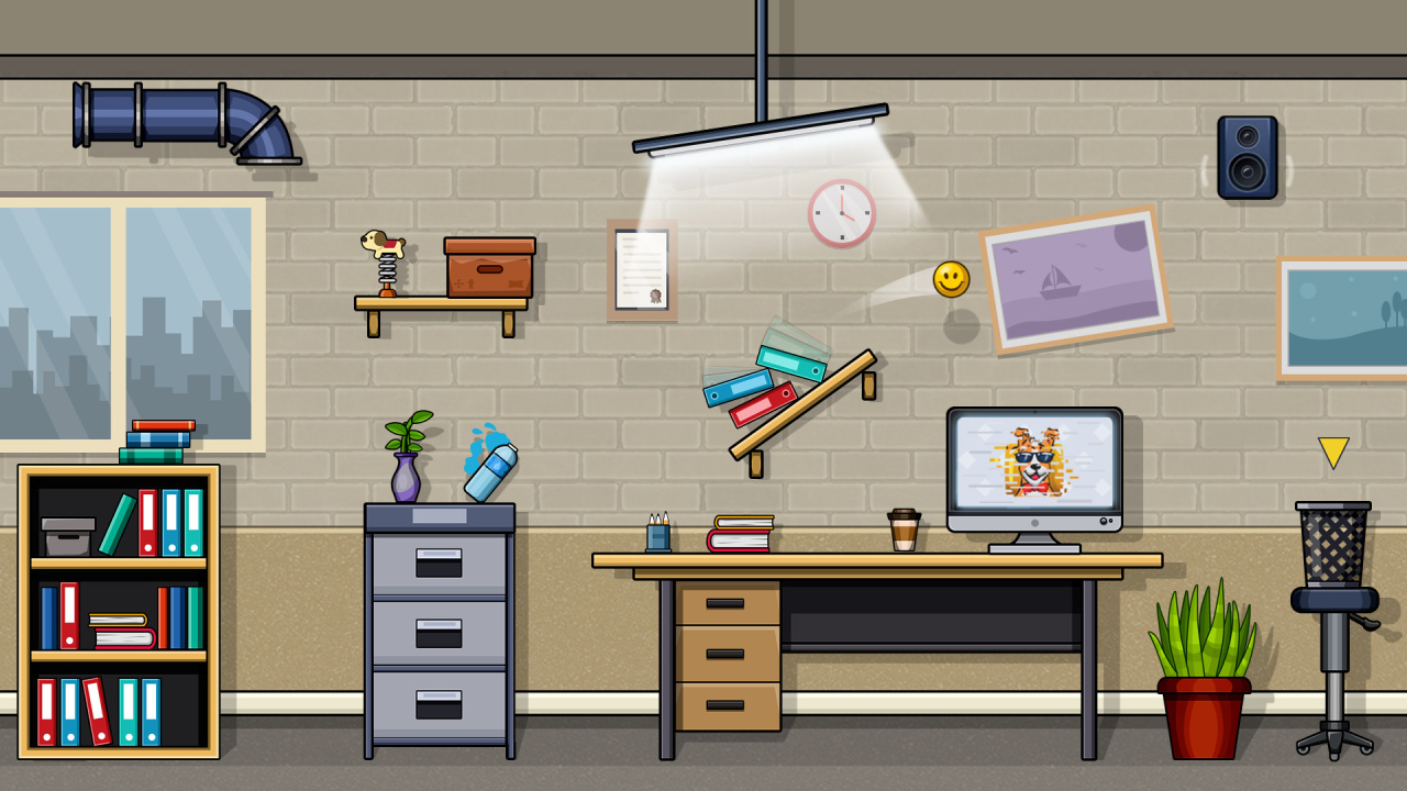 Screenshot #1 - Ball at Work: The Ultimate Speedrun Platformer!