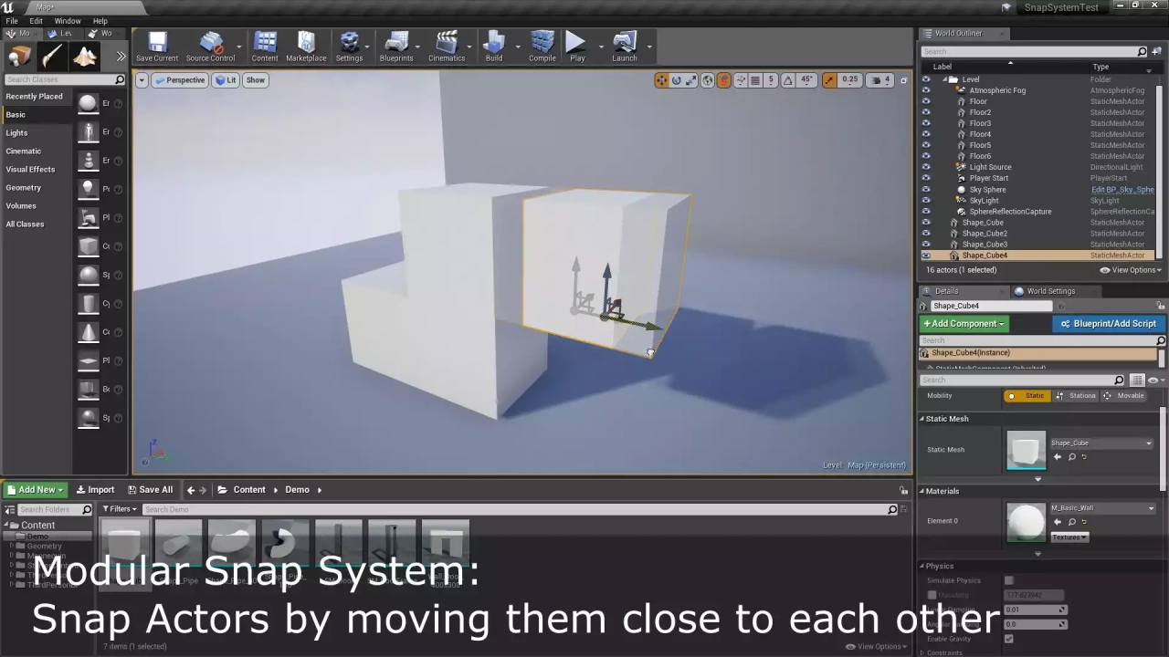 Screenshot #1 - Modular Snap System
