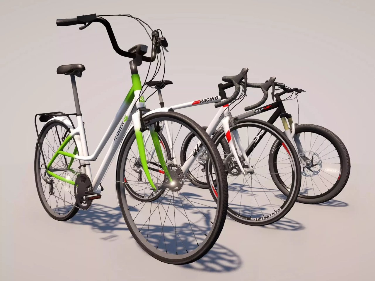 Screenshot #1 - Bikes Pack with LOD